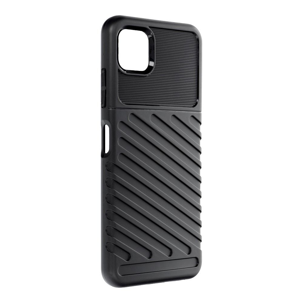 Pokrowiec THUNDER czarny Samsung Galaxy A22 5G / 4 Pokrowiec THUNDER czarny Samsung Galaxy A22 5G / 4