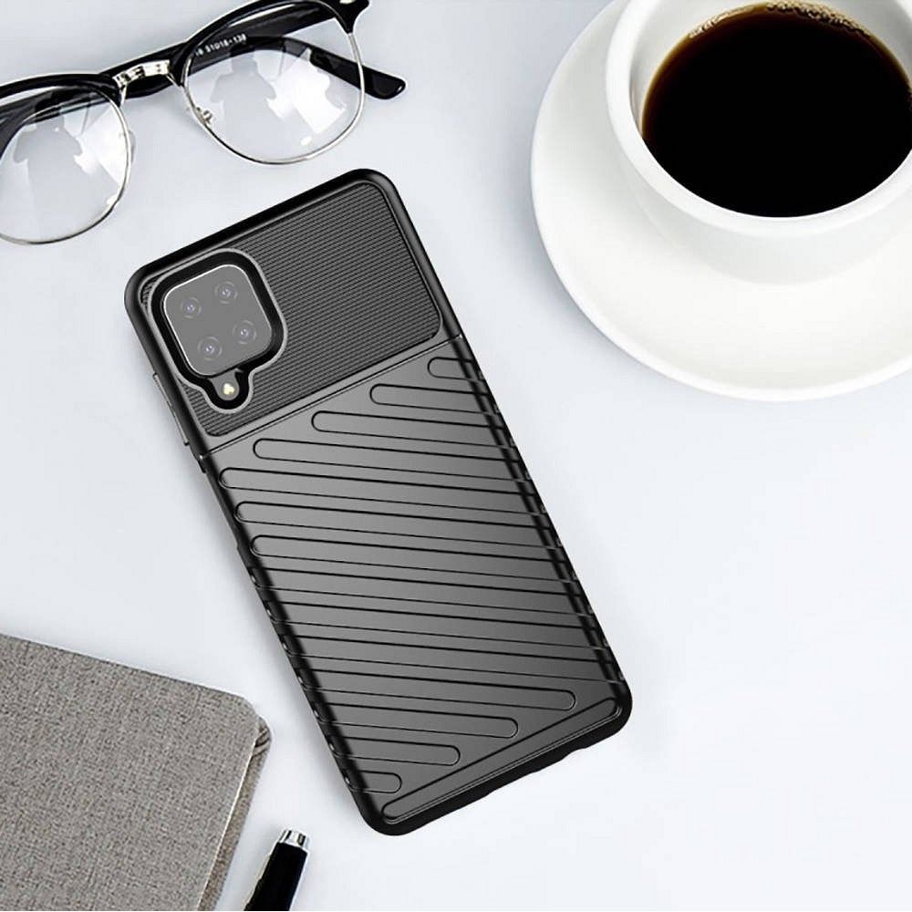 Pokrowiec THUNDER czarny Samsung Galaxy A22 5G / 7 Pokrowiec THUNDER czarny Samsung Galaxy A22 5G / 7