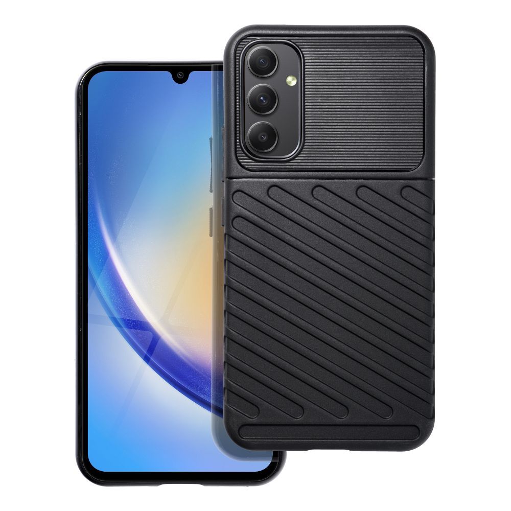 Pokrowiec THUNDER czarny Samsung Galaxy A34 5G