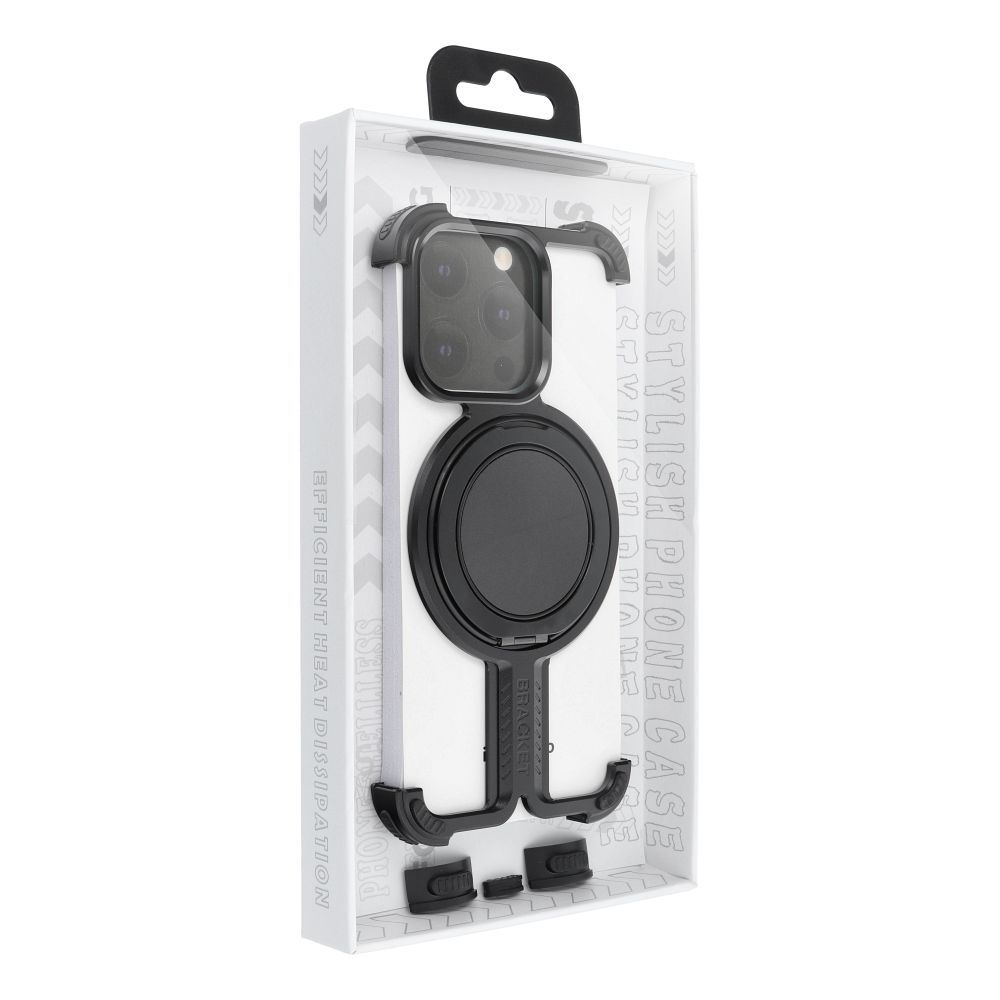 Pokrowiec TITANIUM Bracket czarny Apple iPhone 16 Pro Max / 10