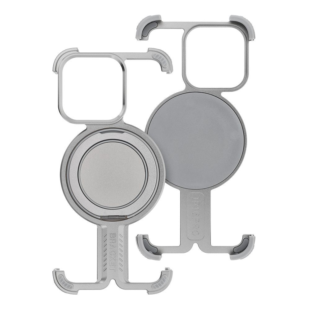 Pokrowiec TITANIUM Bracket srebrny Apple iPhone 15 Pro Max / 2