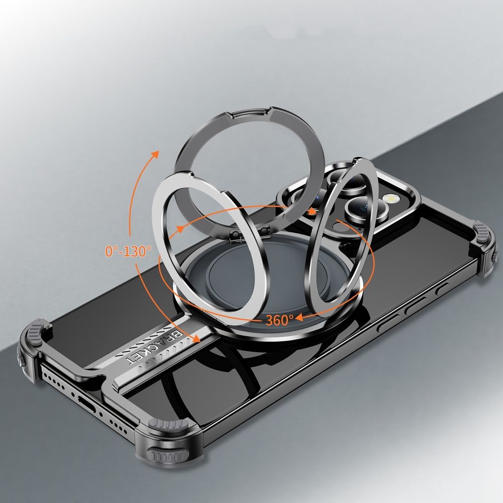 Pokrowiec TITANIUM Bracket złoty Apple iPhone 15 Pro Max / 6 Pokrowiec TITANIUM Bracket złoty Apple iPhone 15 Pro Max / 6