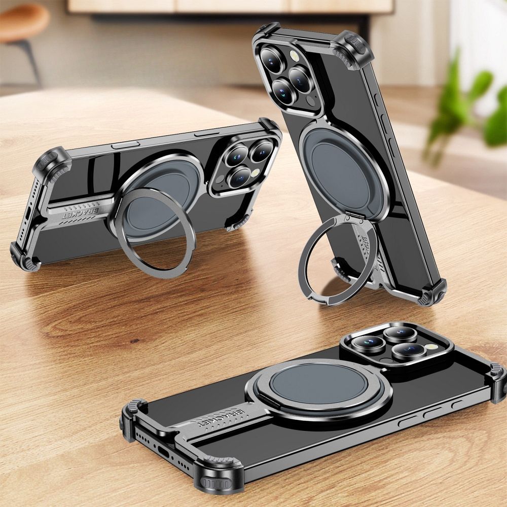 Pokrowiec TITANIUM Bracket z�oty Apple iPhone 16 Pro / 11