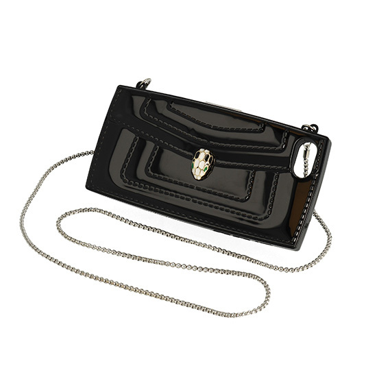 Pokrowiec Torebka Glamour czarny Apple iPhone XR / 3