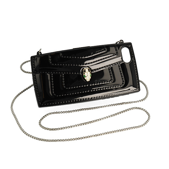 Pokrowiec Torebka Glamour czarny Apple iPhone XR / 4