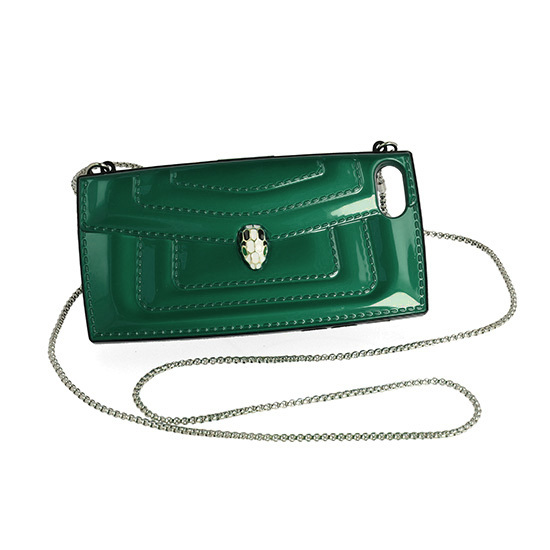 Pokrowiec Torebka Glamour zielony Apple iPhone 6 Plus / 4