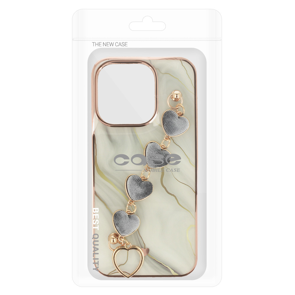 Pokrowiec Trend Case wz�r 1 bia�y Apple iPhone SE 2020 / 6