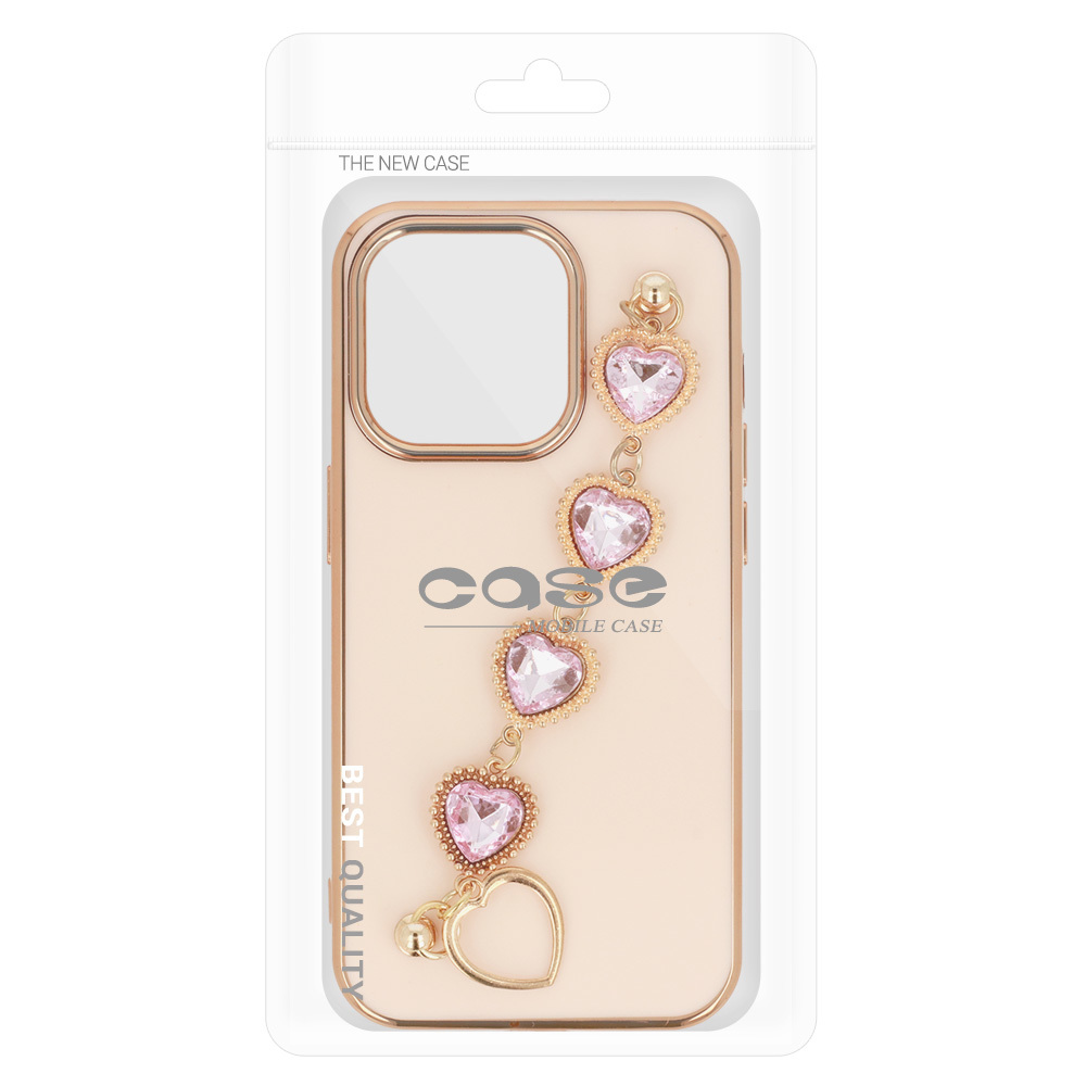 Pokrowiec Trend Case wz�r 2 jasnor�owy Apple iPhone SE 2020 / 5