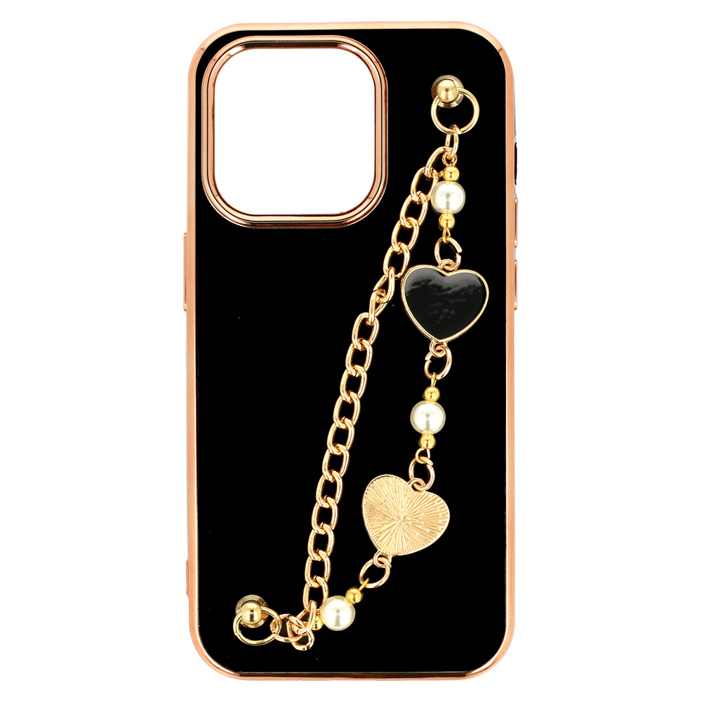 Pokrowiec Trend Case wz�r 3 czarny Apple iPhone X / 4