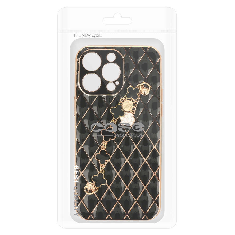 Pokrowiec Trend Case wz�r 5 czarny Apple iPhone 14 Pro / 8