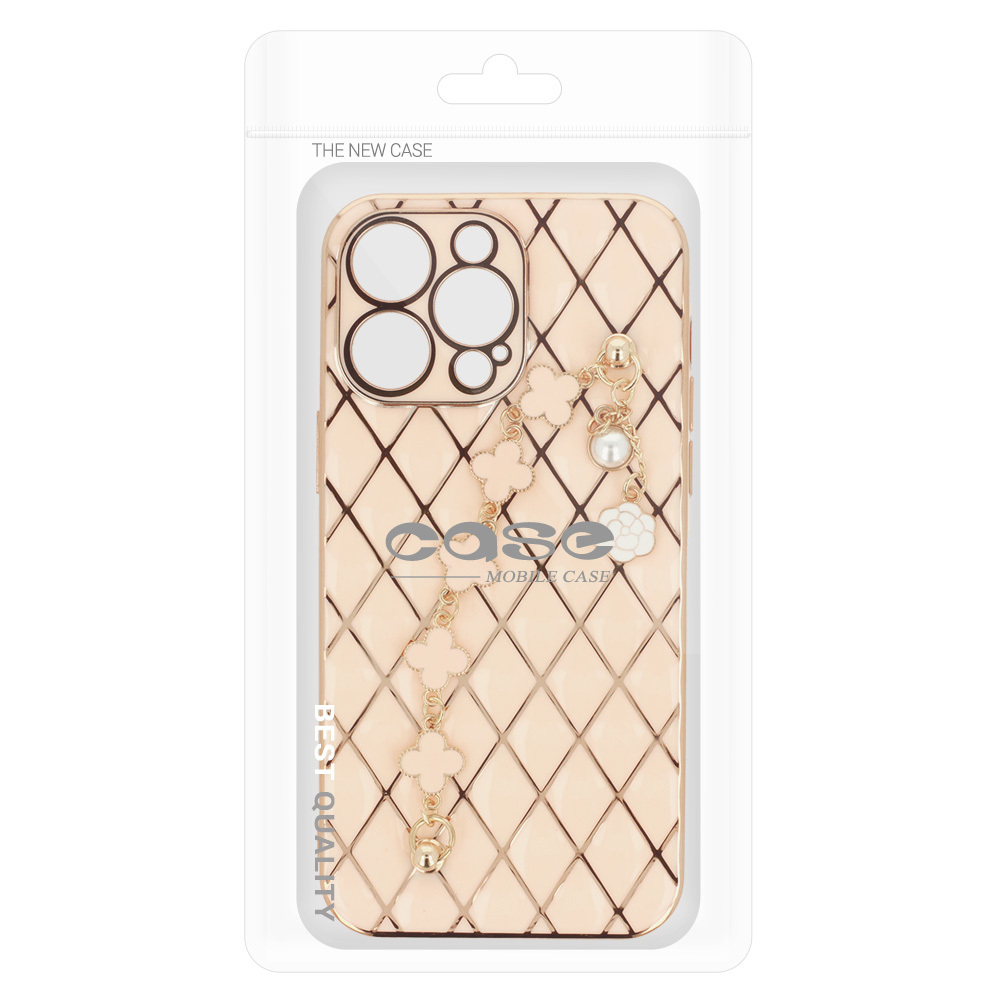 Pokrowiec Trend Case wz�r 5 jasnor�owy Apple iPhone 14 Pro Max / 8