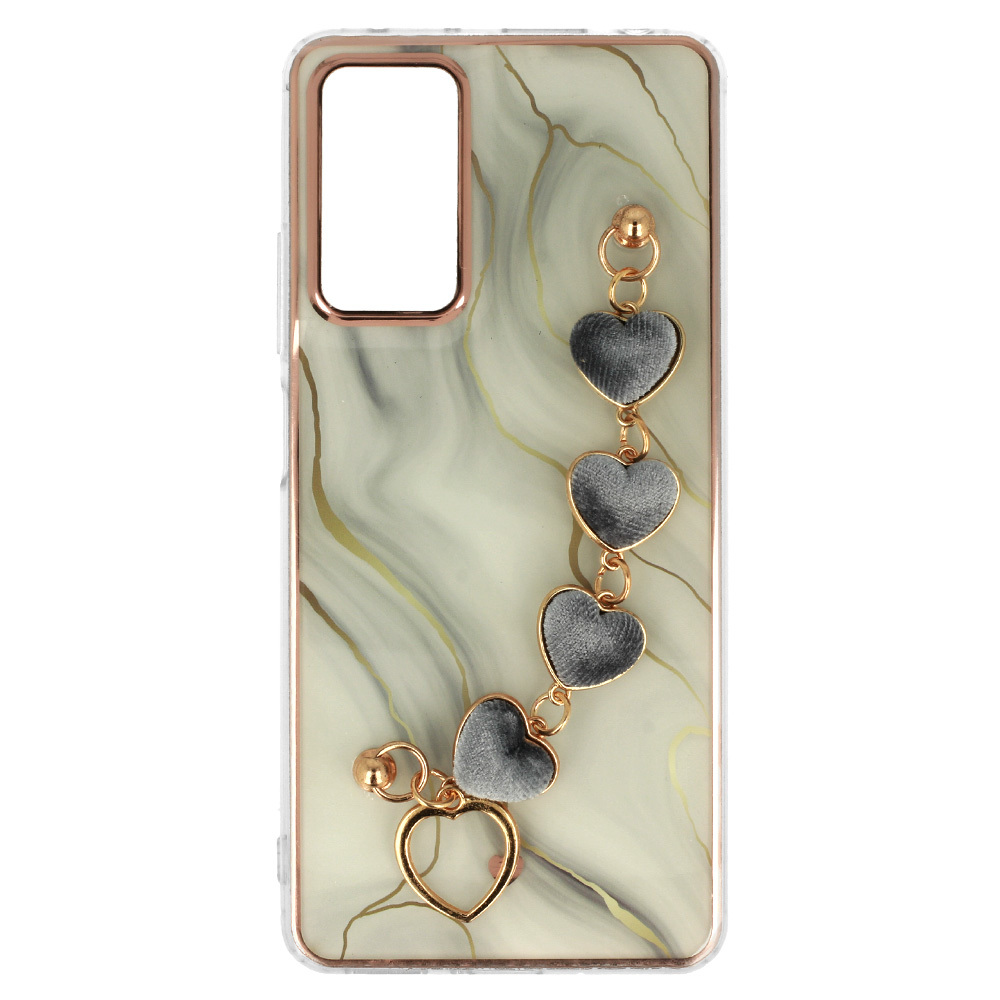 Pokrowiec Trend Case wz�r 1 bia�y Xiaomi Redmi Note 11 Pro 5G / 4