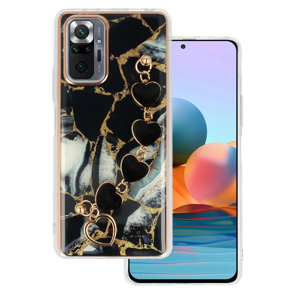 Pokrowiec Trend Case wz�r 1 czarny Xiaomi Redmi Note 10 Pro Max
