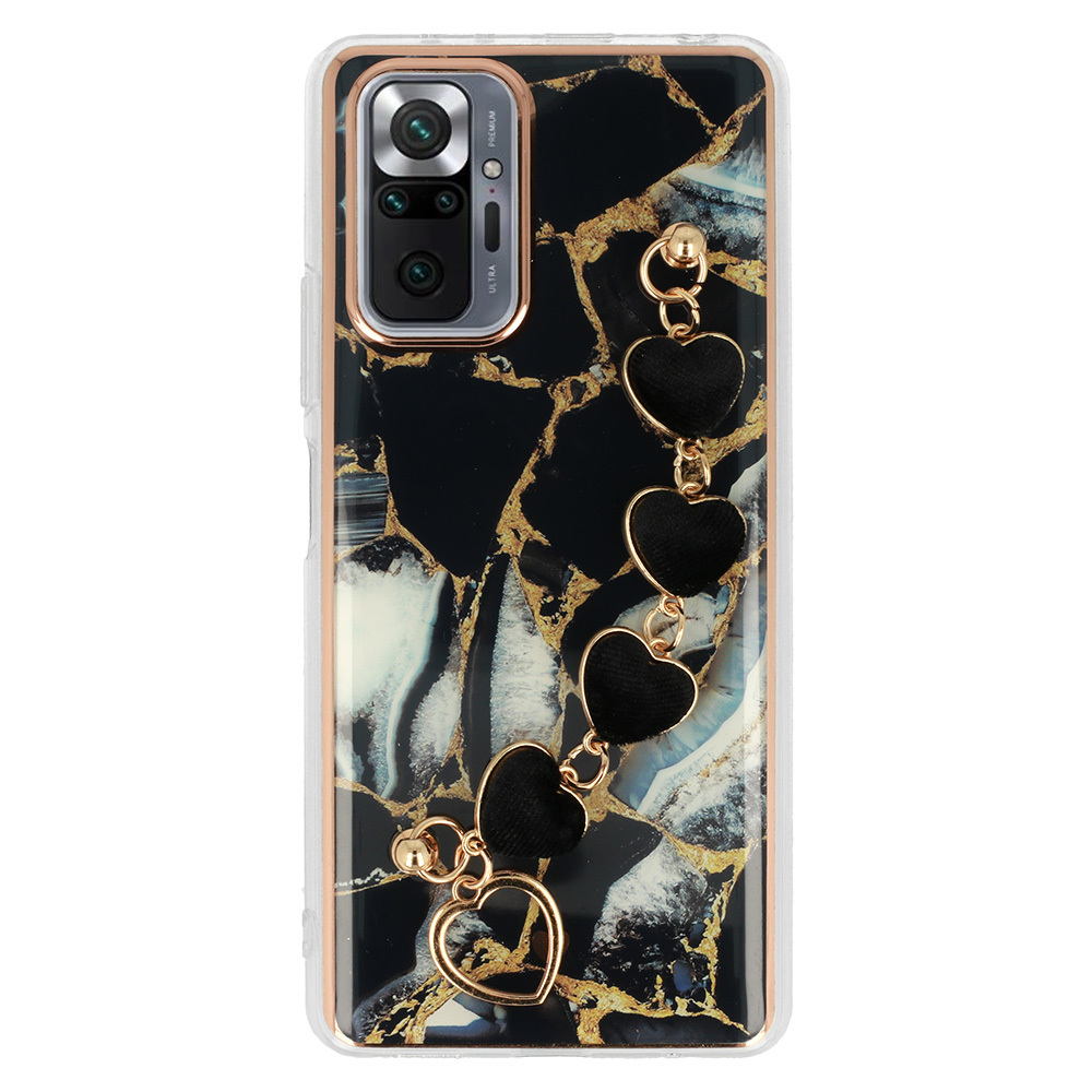 Pokrowiec Trend Case wz�r 1 czarny Xiaomi Redmi Note 10 Pro Max / 2