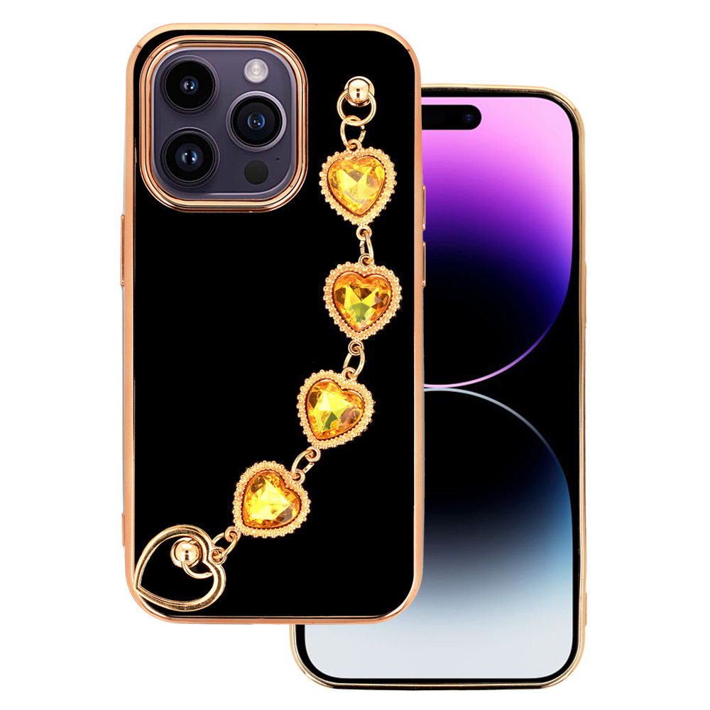 Pokrowiec Trend Case wz�r 2 czarny Apple iPhone XS
