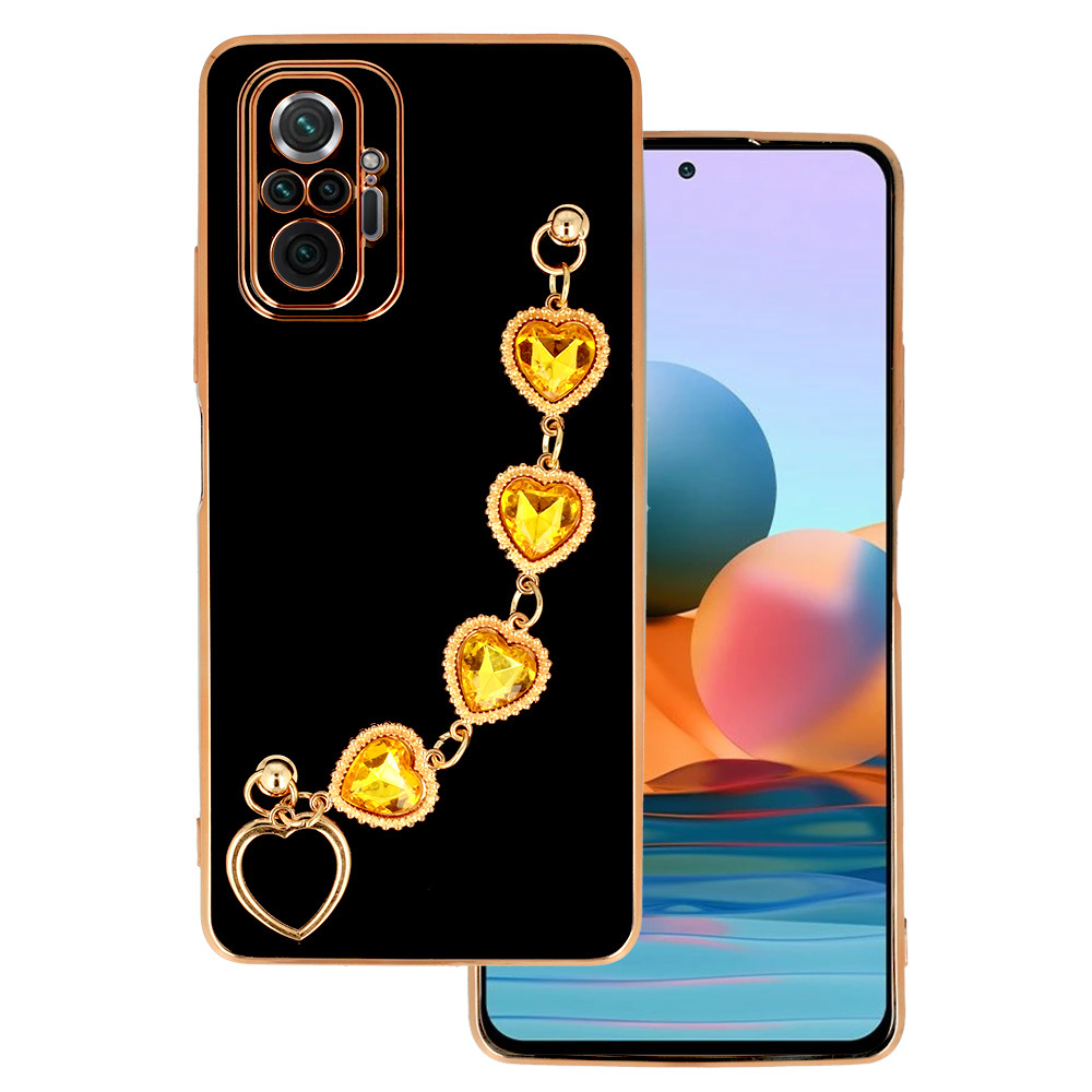 Pokrowiec Trend Case wz�r 2 czarny Xiaomi Redmi Note 10 Pro Max