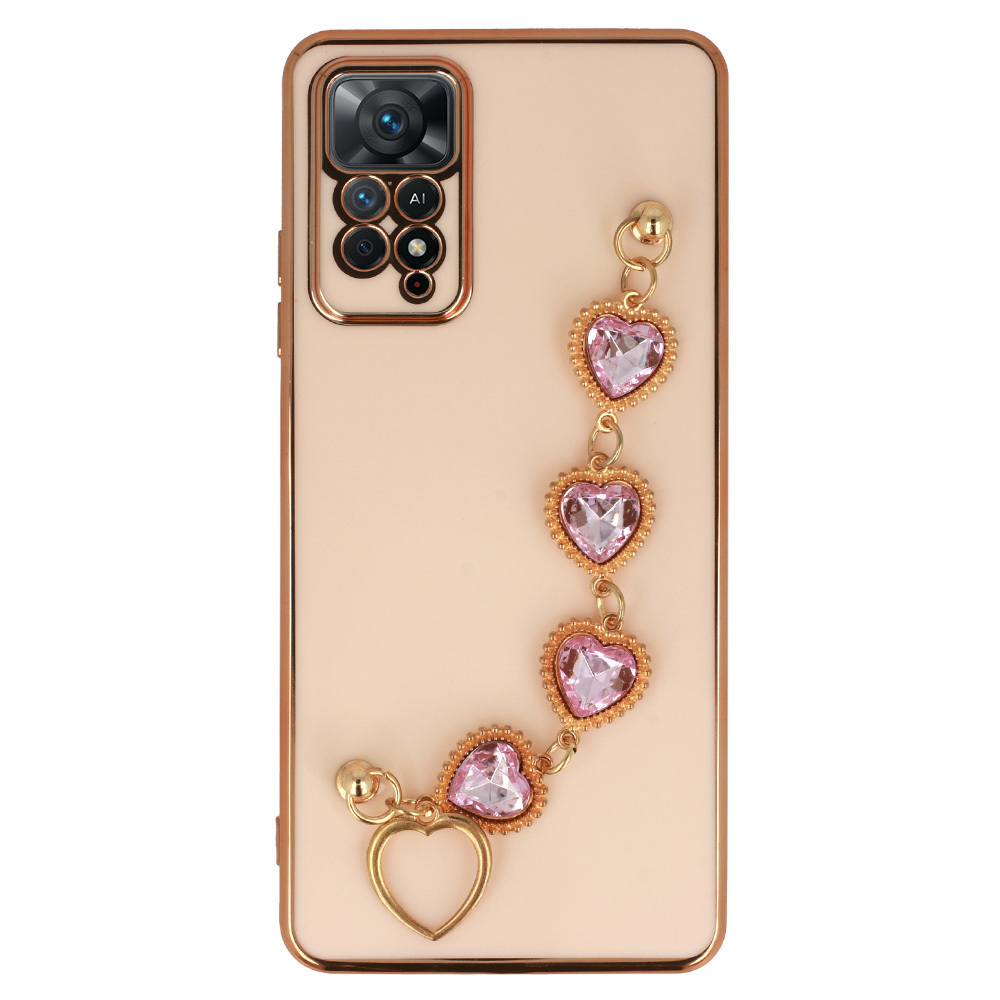 Pokrowiec Trend Case wz�r 2 jasnor�owy Xiaomi Redmi Note 11 Pro / 2