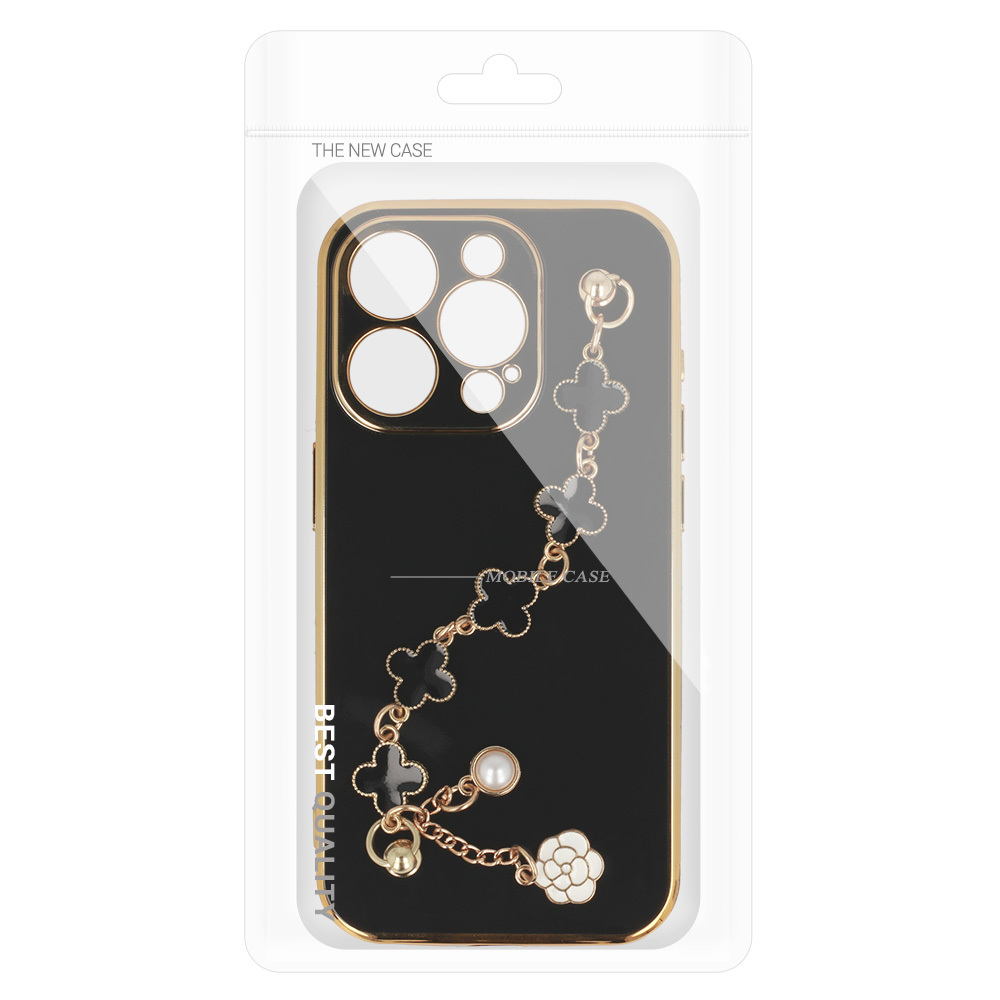Pokrowiec Trend Case wz�r 3 czarny Apple iPhone 15 Pro Max / 6