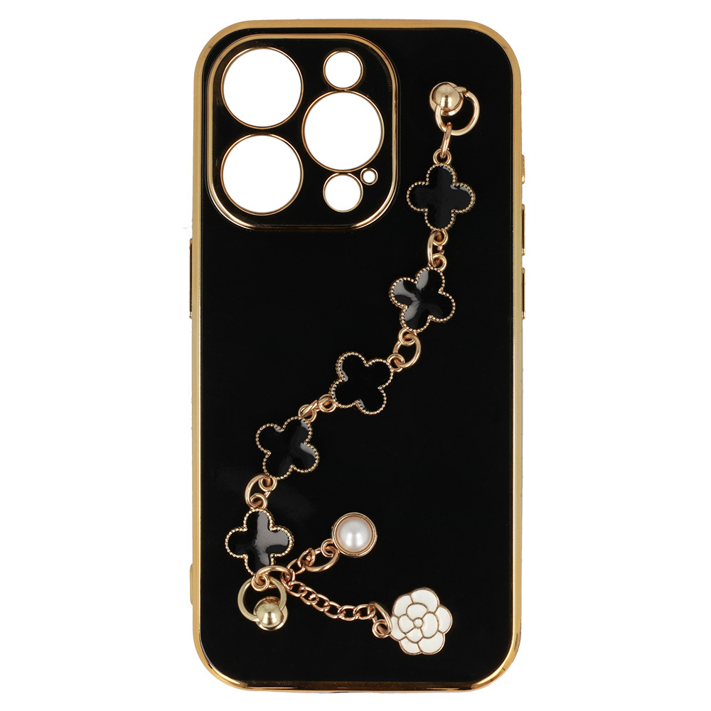 Pokrowiec Trend Case wz�r 3 czarny Apple iPhone 15 Pro / 2