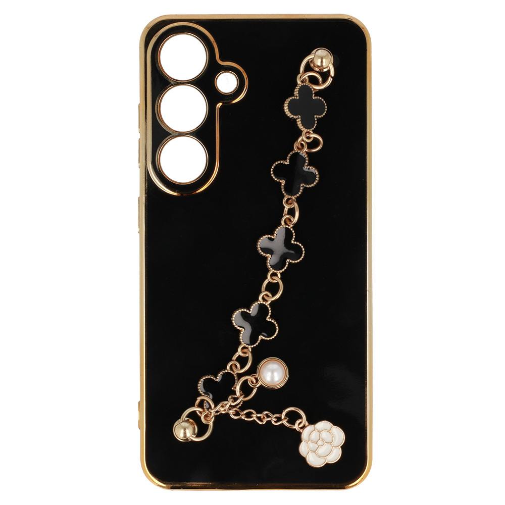 Pokrowiec Trend Case wz�r 3 czarny Samsung Galaxy S23 FE / 2