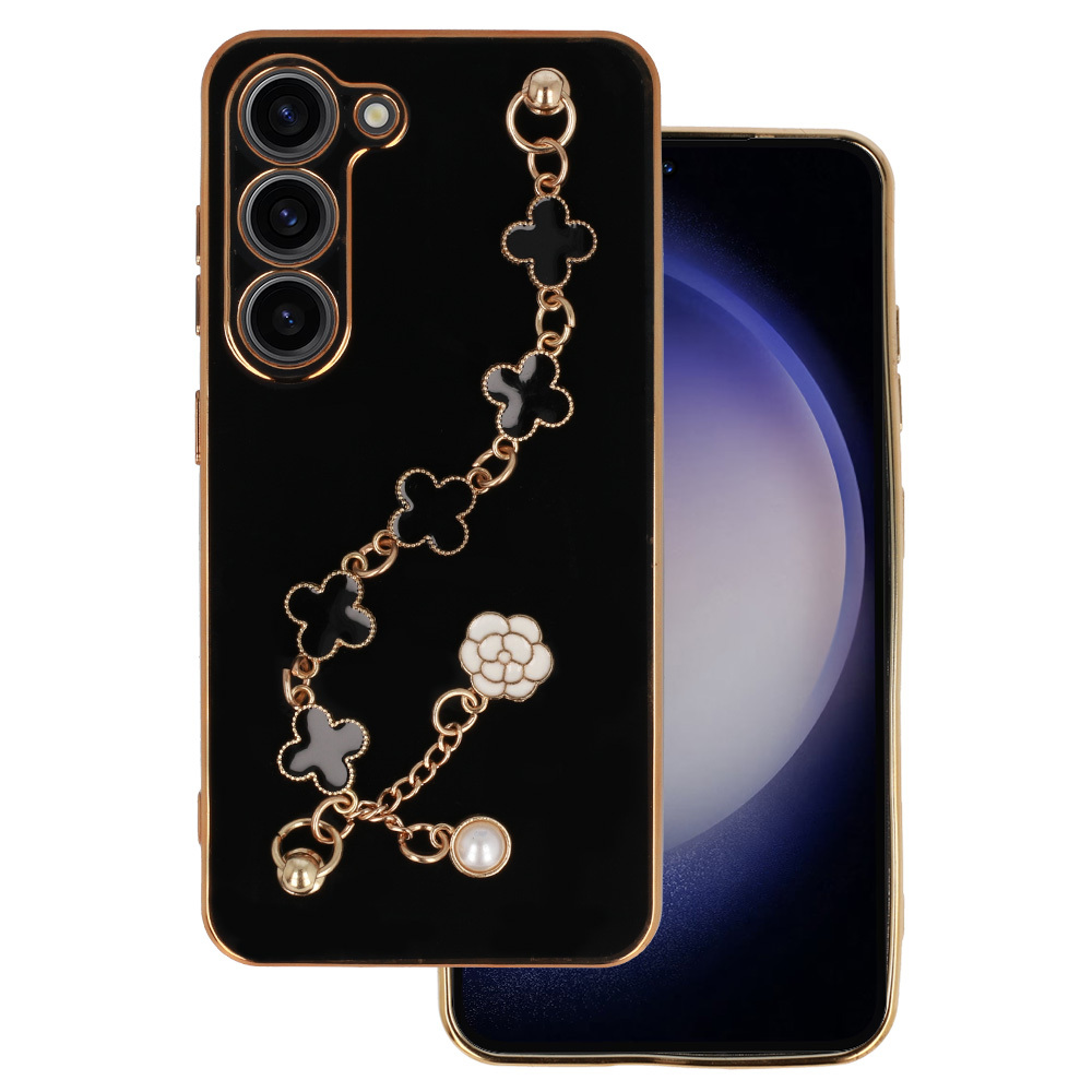 Pokrowiec Trend Case wz�r 3 czarny Samsung Galaxy S23