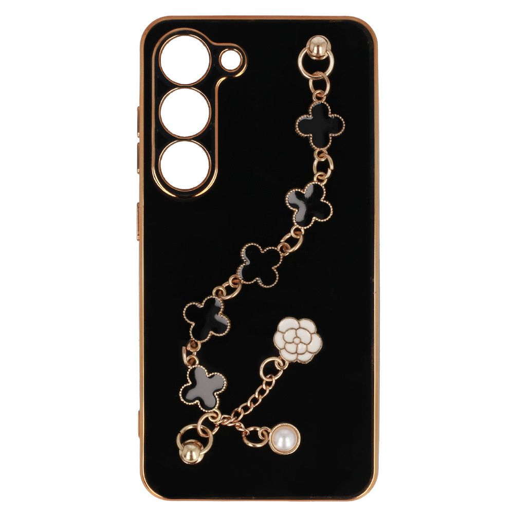 Pokrowiec Trend Case wz�r 3 czarny Samsung Galaxy S23 / 2