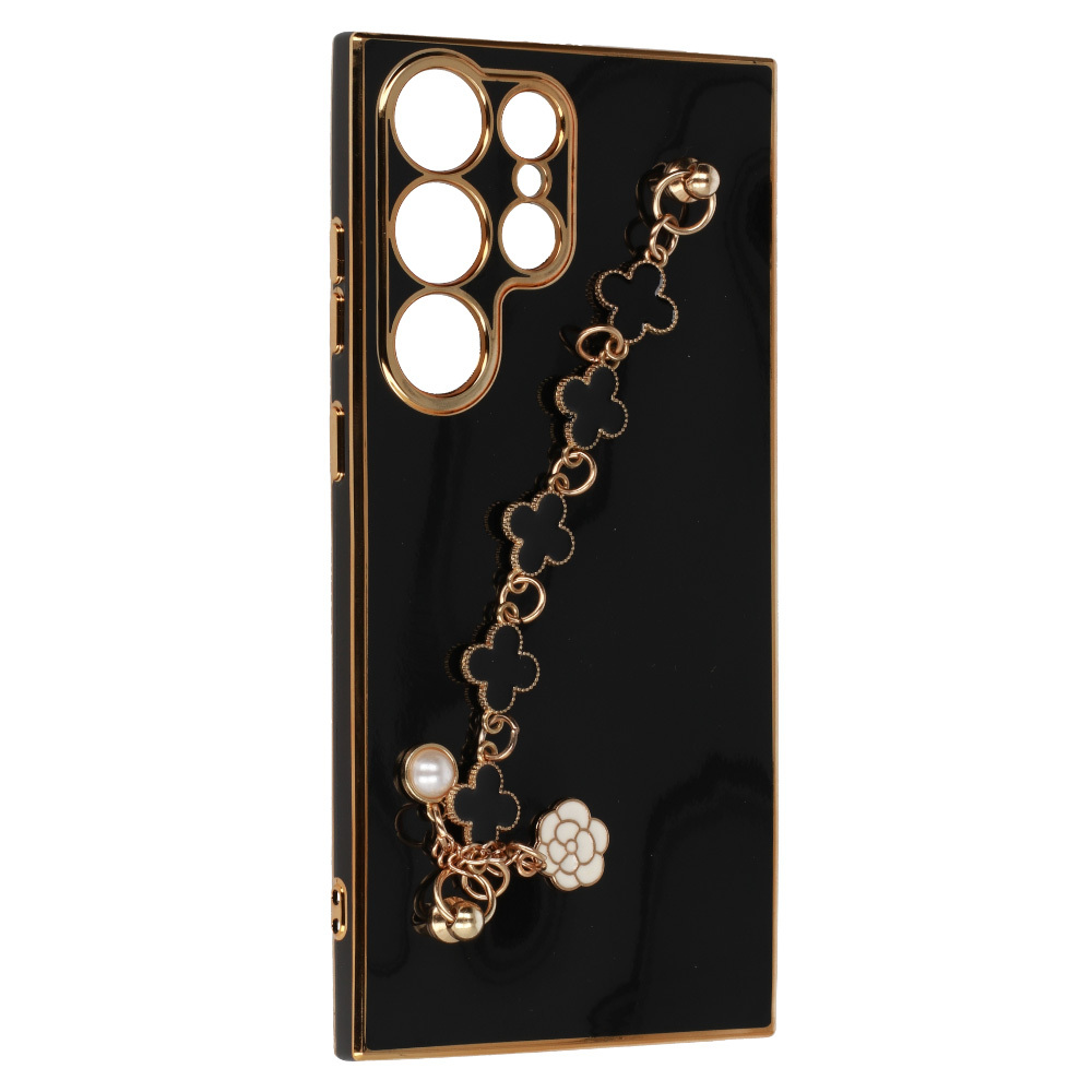 Pokrowiec Trend Case wz�r 3 czarny Samsung Galaxy S24 Ultra / 4