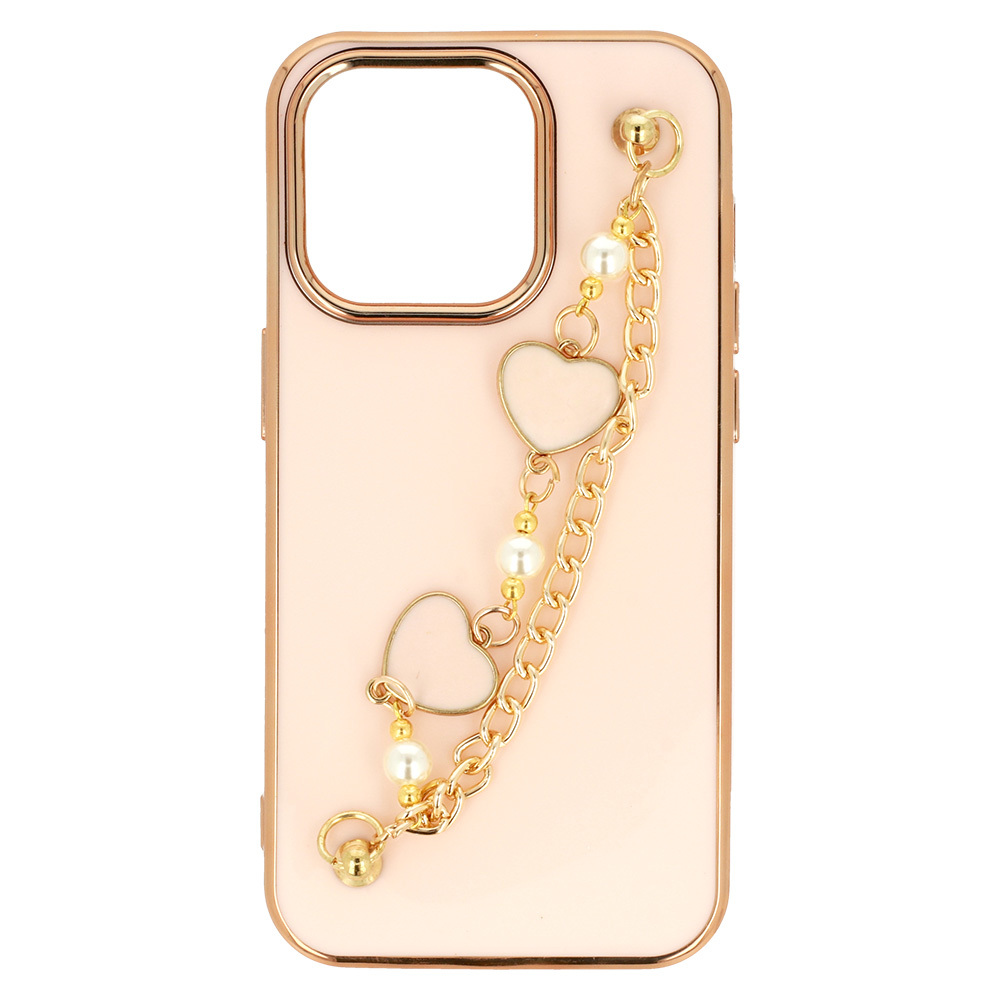 Pokrowiec Trend Case wz�r 3 jasnor�owy Apple iPhone 14 / 4