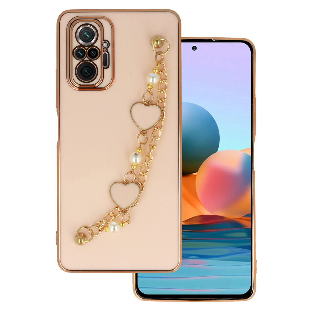 Pokrowiec Trend Case wz�r 3 jasnor�owy Xiaomi Redmi Note 10 Pro Max