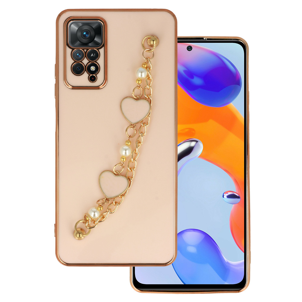 Pokrowiec Trend Case wz�r 3 jasnor�owy Xiaomi Redmi Note 11 Pro