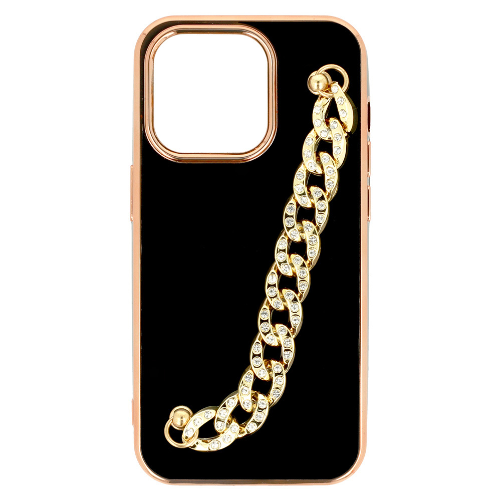 Pokrowiec Trend Case wz�r 4 czarny Apple iPhone XS / 4