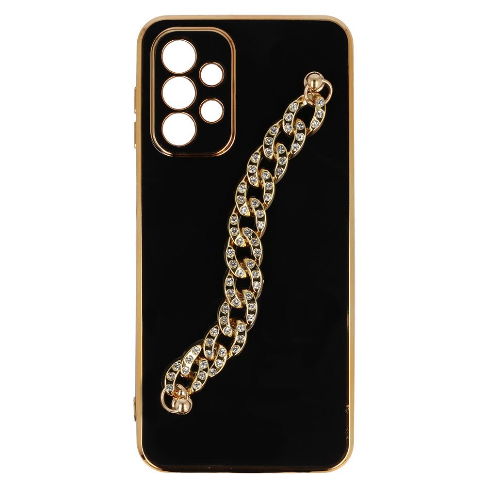 Pokrowiec Trend Case wz�r 4 czarny Samsung Galaxy A23 4G / 2