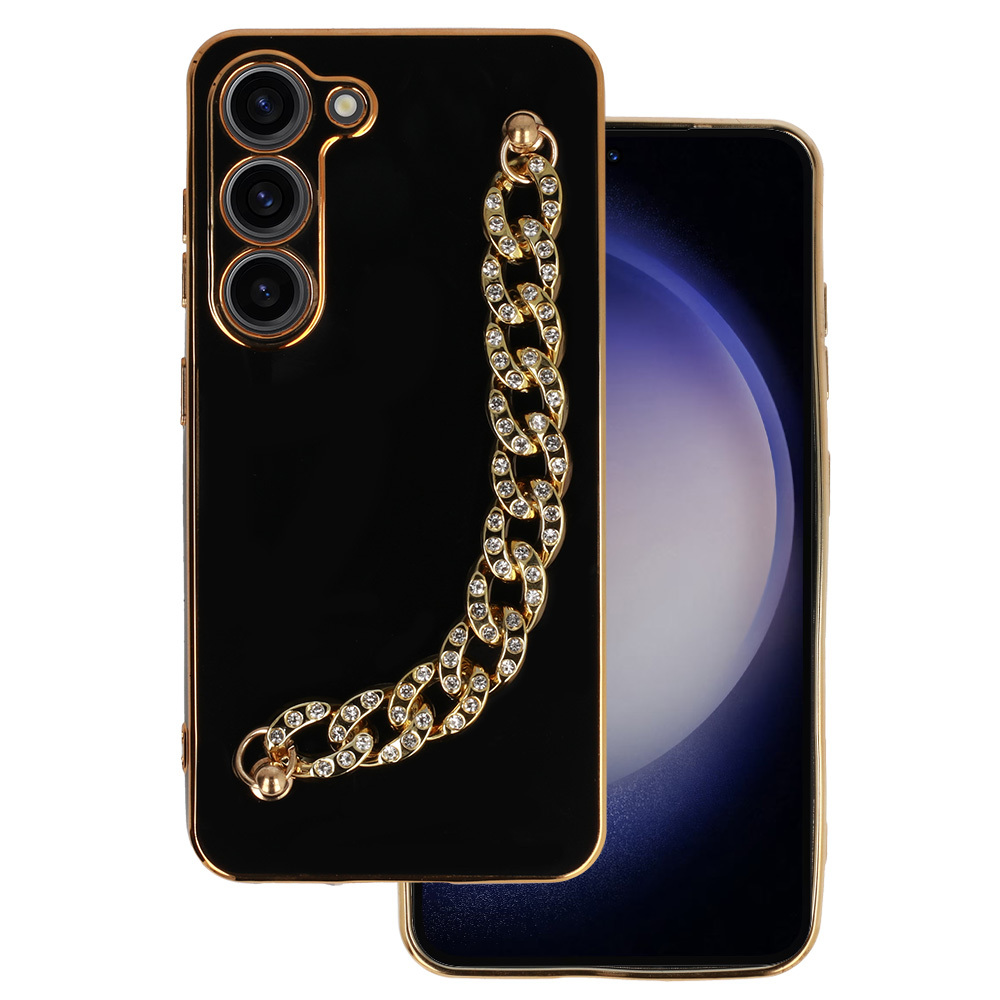 Pokrowiec Trend Case wz�r 4 czarny Samsung Galaxy S23