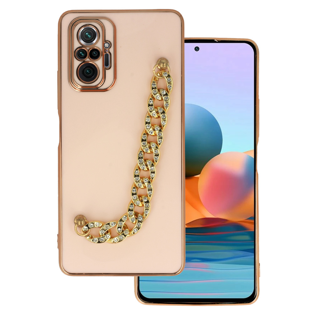Pokrowiec Trend Case wz�r 4 jasnor�owy Xiaomi Redmi Note 10 Pro Max