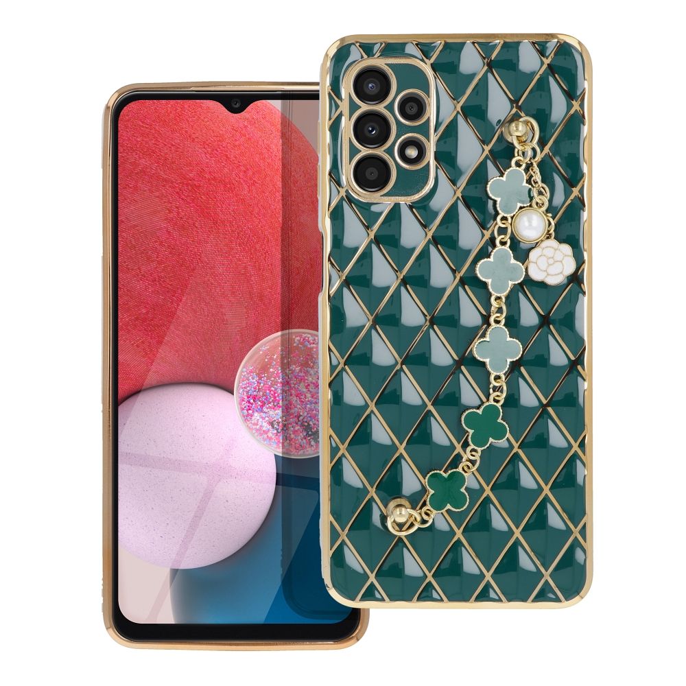 Pokrowiec Trend z �a�cuszkiem zielony Samsung A32 5G