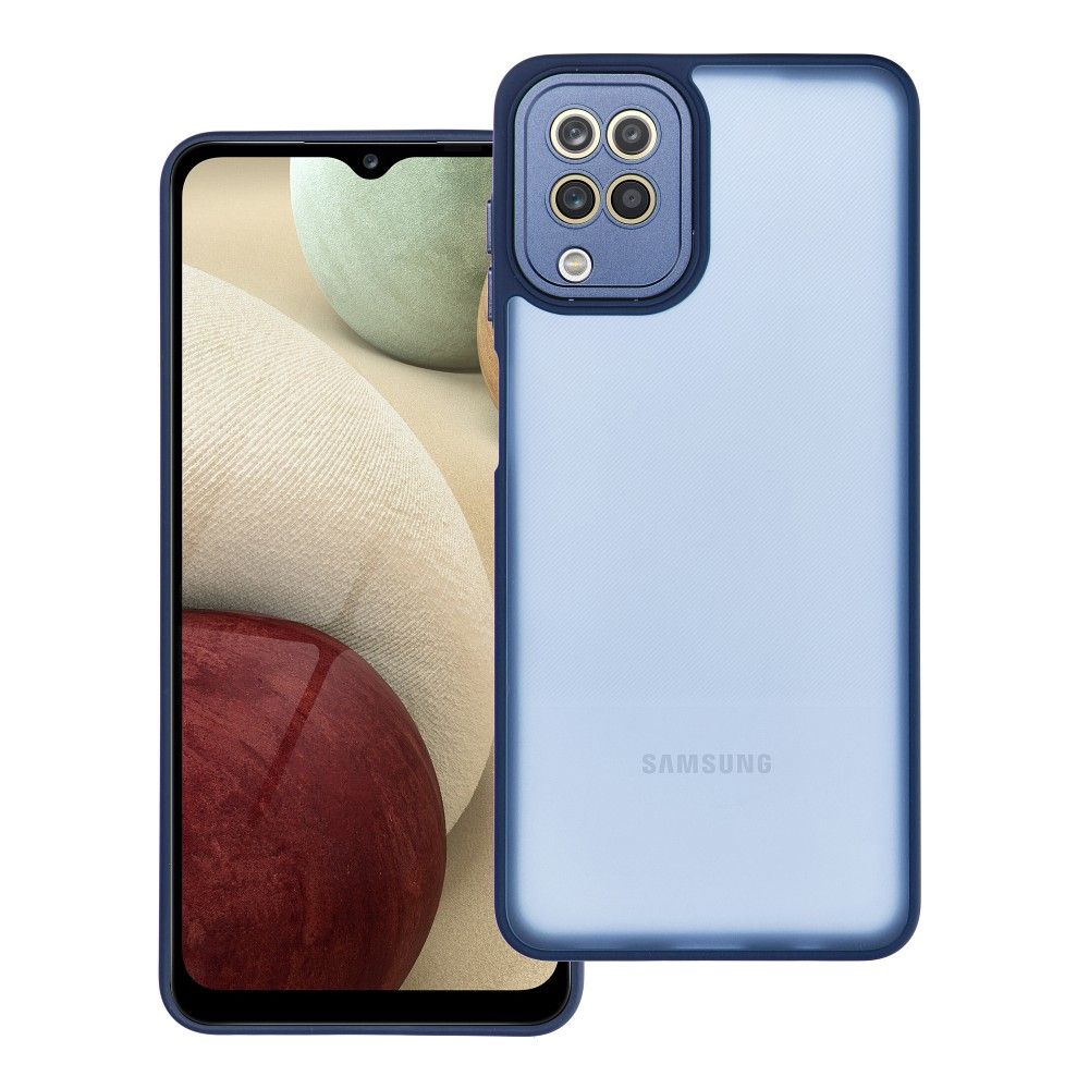 Pokrowiec Variete granatowy Samsung Galaxy M12