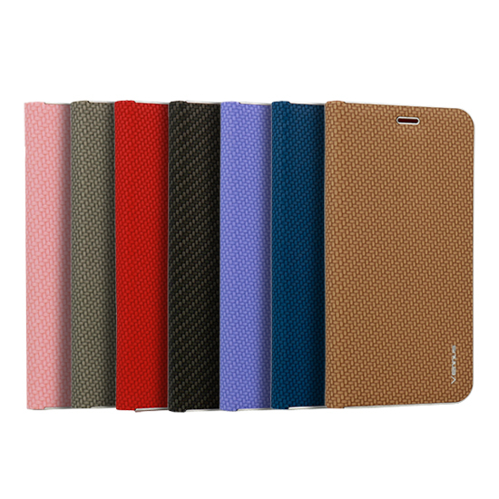 Pokrowiec Vennus Book Carbon czarny Samsung Galaxy Note 10 / 6