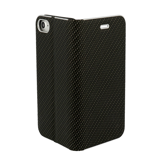 Pokrowiec Vennus Book Carbon granatowy Apple iPhone 12 Pro Max / 3