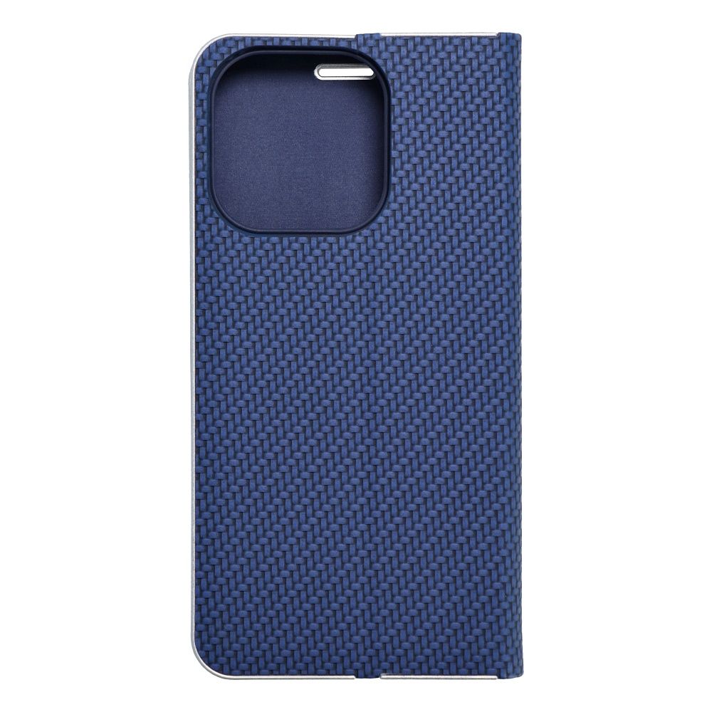 Pokrowiec Vennus Book Carbon niebieski Apple iPhone 15 Pro / 2 Pokrowiec Vennus Book Carbon niebieski Apple iPhone 15 Pro / 2