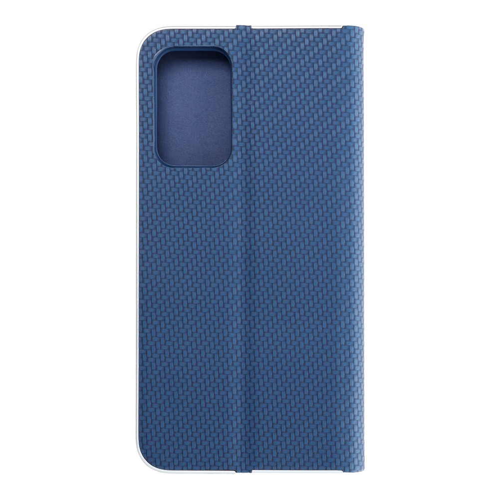 Pokrowiec Vennus Book Carbon niebieski Samsung Galaxy A52S 5G
