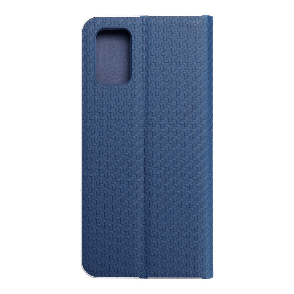 Pokrowiec Vennus Book Carbon niebieski Samsung Galaxy A03s / 2
