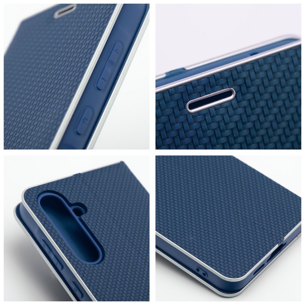 Pokrowiec Vennus Book Carbon niebieski Samsung Galaxy A71 4G / 8 Pokrowiec Vennus Book Carbon niebieski Samsung Galaxy A71 4G / 8