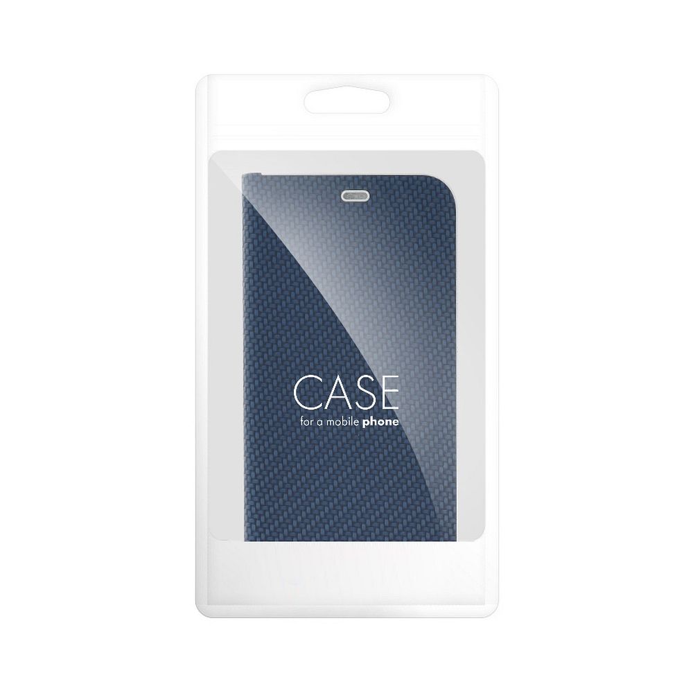 Pokrowiec Vennus Book Carbon niebieski Xiaomi 12 Lite / 8