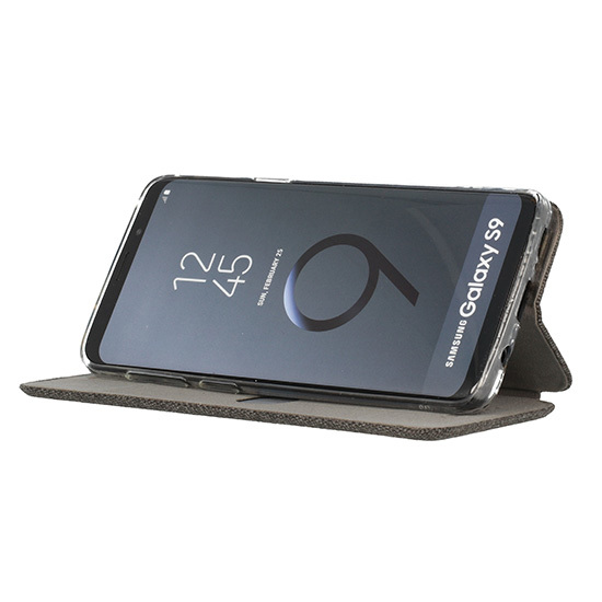 Pokrowiec Vennus Book Cotton czarny Apple iPhone 8 / 4