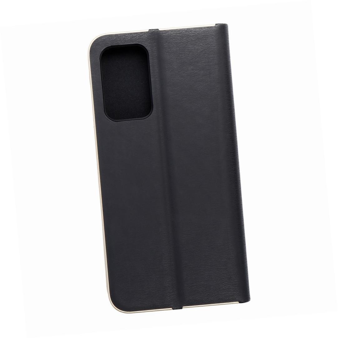 Etui zamykane z klapk� i magnesem Vennus Book czarny Samsung Galaxy A52S 5G