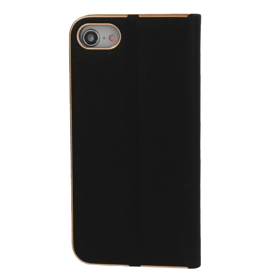 Etui zamykane z klapką i magnesem Vennus Book czarny Samsung Galaxy A03s / 2 Etui zamykane z klapką i magnesem Vennus Book czarny Samsung Galaxy A03s / 2