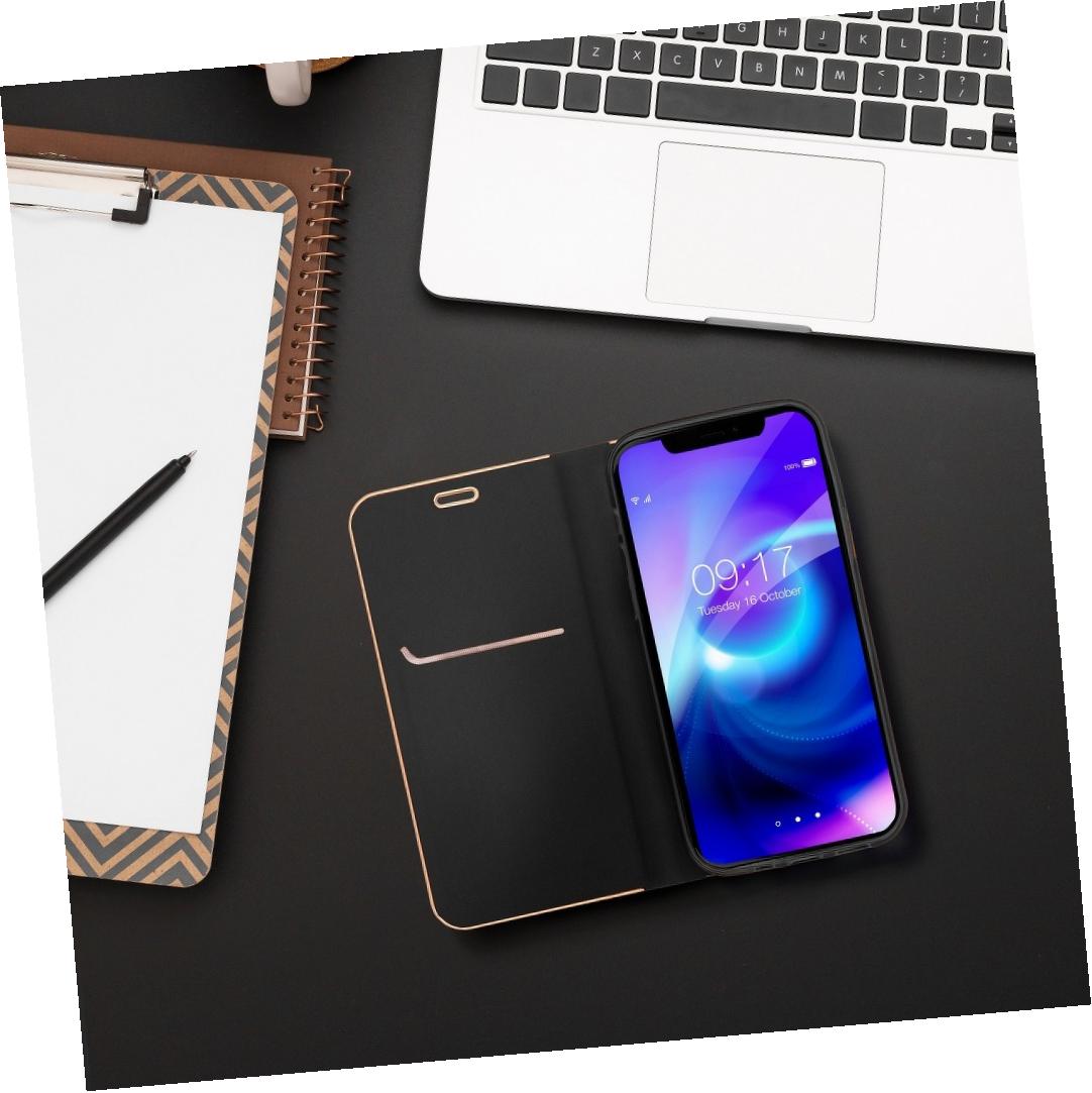Etui zamykane z klapką i magnesem Vennus Book czarny Samsung Galaxy A53 5G Etui zamykane z klapką i magnesem Vennus Book czarny Samsung Galaxy A53 5G