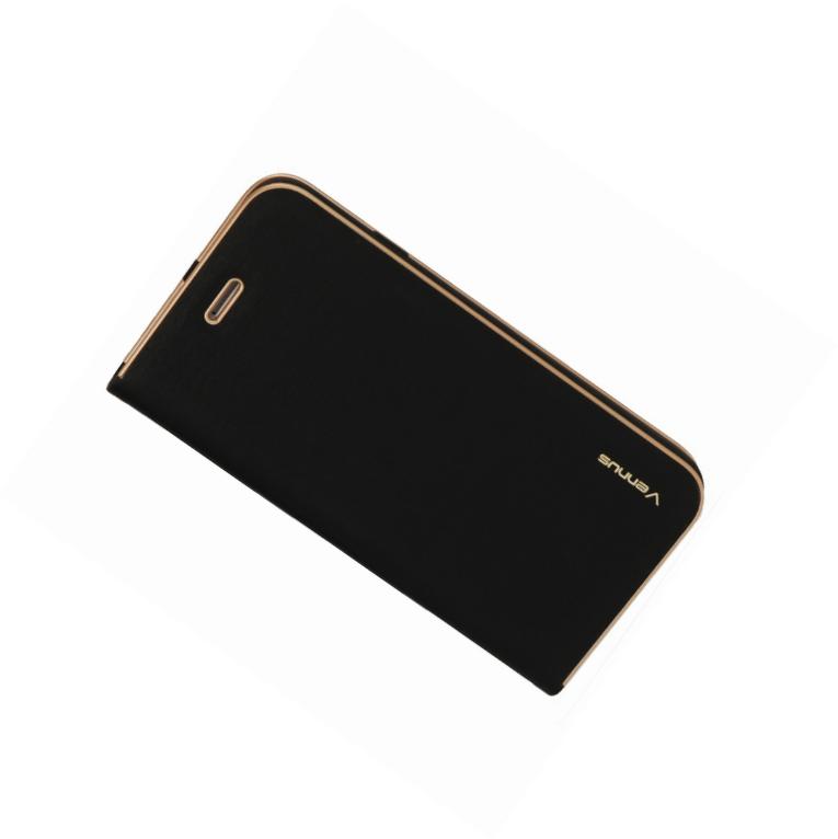 Etui zamykane z klapką i magnesem Vennus Book czarny Samsung Galaxy M12 Etui zamykane z klapką i magnesem Vennus Book czarny Samsung Galaxy M12