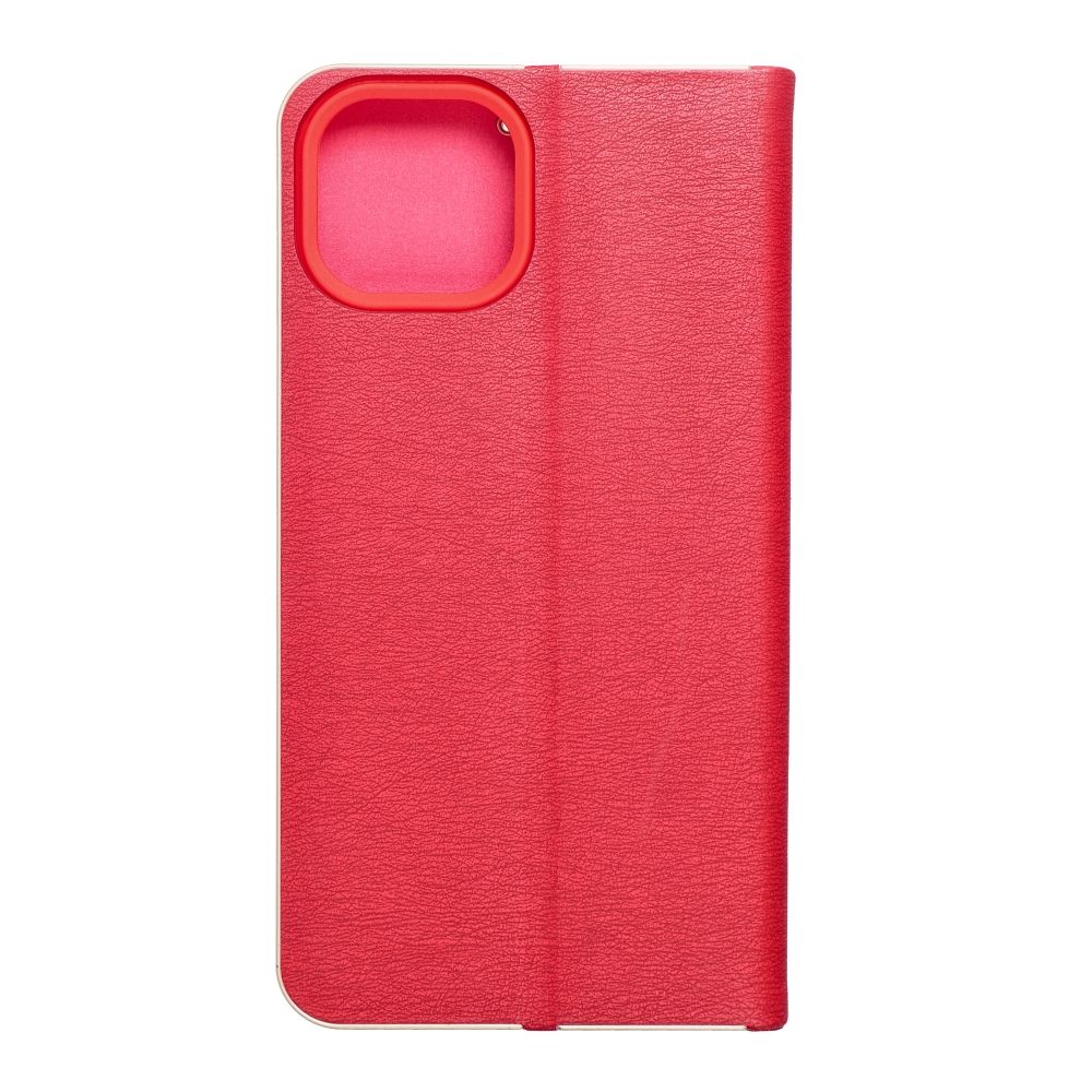 Etui zamykane z klapk� i magnesem Vennus Book czerwony Apple iPhone 14 / 2
