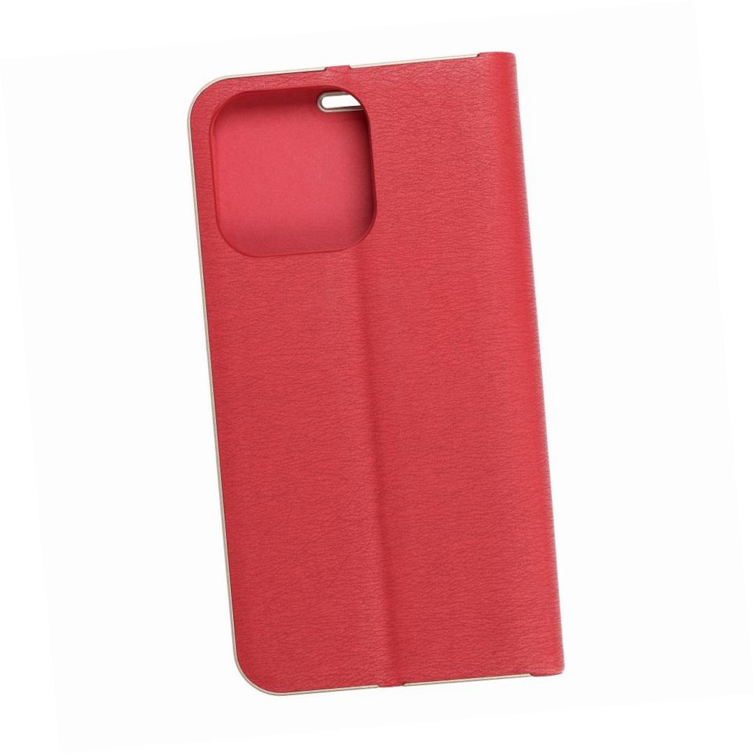 Etui zamykane z klapk� i magnesem Vennus Book czerwony Apple iPhone 14 Pro
